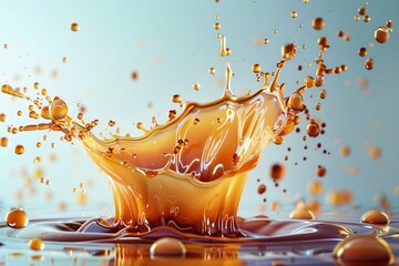 Cascading Coffee Drop