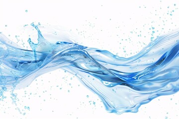 Liquid Motion: A Rendering of Water in Motion