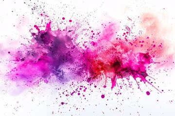 Vibrant Color Explosion Art