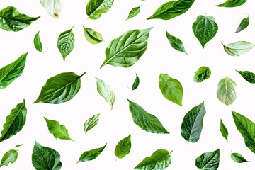 Leaf Pattern Design for Nature-Inspired Wallpaper