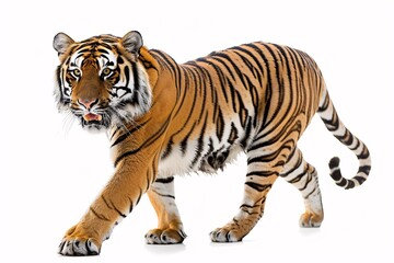 Obraz premium Majestic Tiger Stalking with Confidence