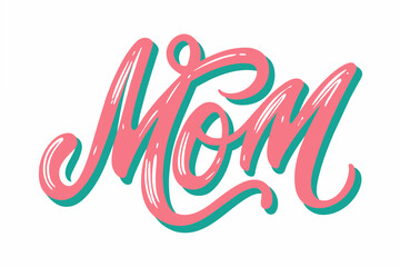 Mother's day typography tshirt design vector illustration
