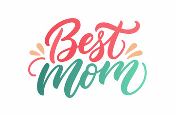 Mother's day typography tshirt design vector illustration