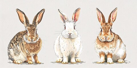 Fototapeta premium Three Ears of Easter