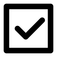 checkbox line icon