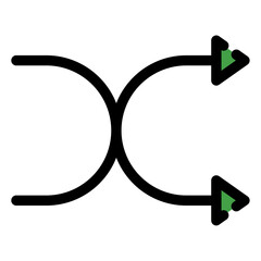 shuffle icon 