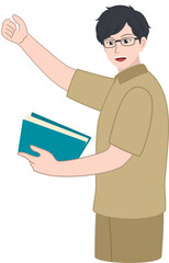 teacher cartoon clipart