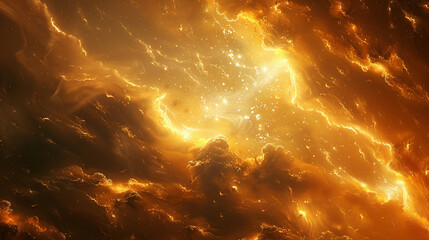 Journey Through Celestial Wonders Nebula and Star Cluster - Unveiling the Cosmic Tapestry in Spectacular Detail