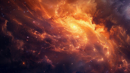 Journey Through Celestial Wonders Nebula and Star Cluster - Unveiling the Cosmic Tapestry in Spectacular Detail