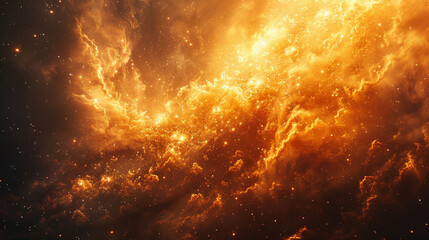 Journey Through Celestial Wonders Nebula and Star Cluster - Unveiling the Cosmic Tapestry in Spectacular Detail