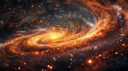 Journey Through Celestial Wonders Nebula and Star Cluster - Unveiling the Cosmic Tapestry in Spectacular Detail