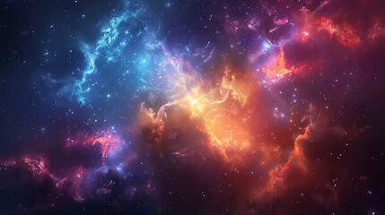 Starry Symphony: Exploring the Cosmic Tapestry of Star Field and Nebulae, Celestial Marvels Unveiled