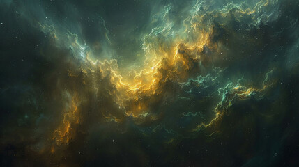 Fototapeta premium Stellar Symphony: Exploring the Enigmatic Cluster of Stars, Unveiling Celestial Marvels in the Cosmic Tapestry