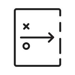 Basket League Sport Line Icon