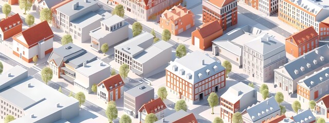 Frequency of Architectural Styles in a City A D Analysis