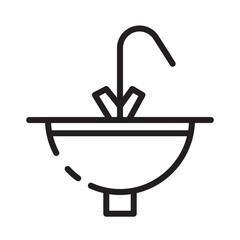 Project Wash Tool Line Icon