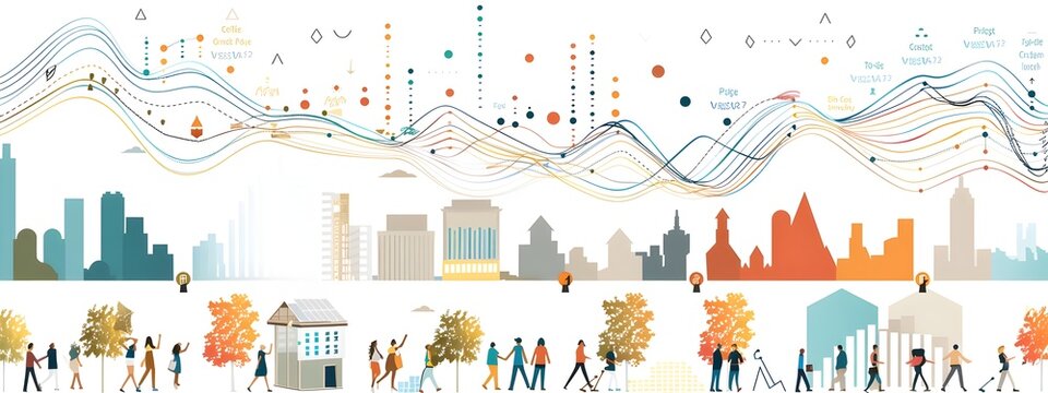 Visualizing Populations Frequency Response to Government Policy Changes