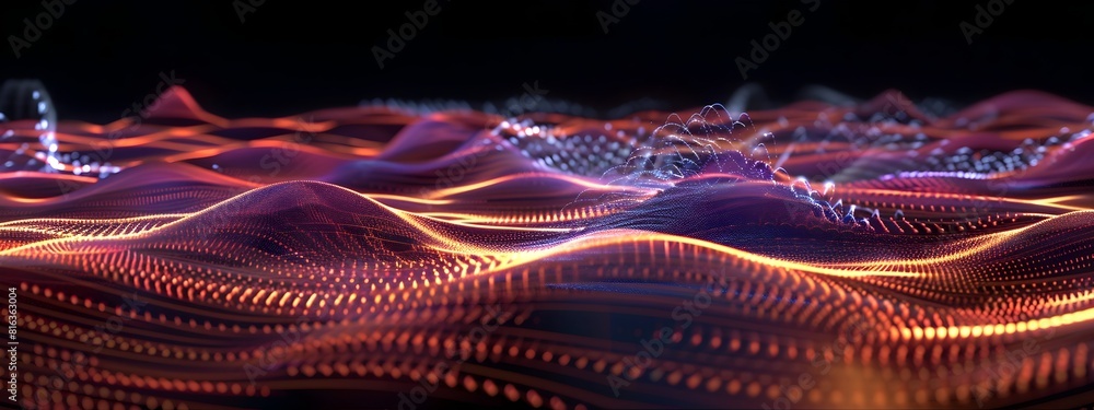 Aufkleber wave packet reflection simulation displaying interference patterns at specific frequencies