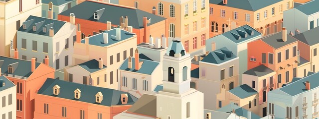 Frequency of Architectural Landmarks A Geometric D of City Structures