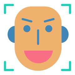 Facial Recognition Icon
