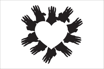 Lifecycle Stages of Life Background. Different people stand together. Flat vector illustration.