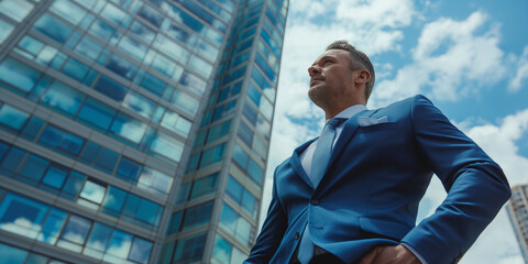 Fototapeta premium Portrait of a businessman