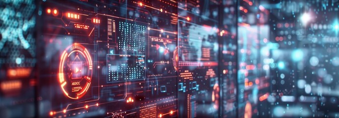 Obraz premium A closeup of a nextgen wireless communication lab