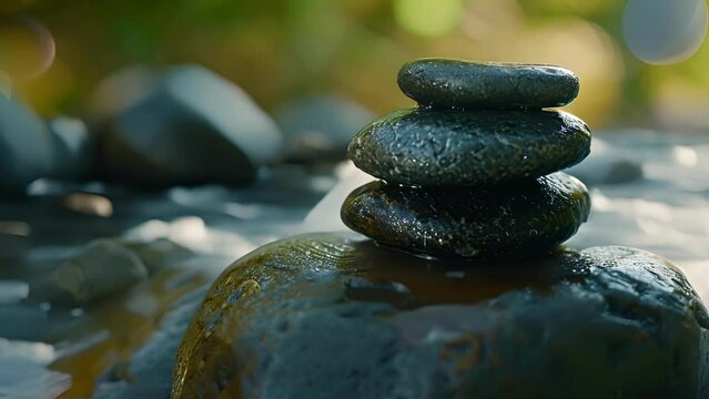 The sounds of the outside world fade away rep by the calming crackle of hot rocks and the quiet breaths of the individual..