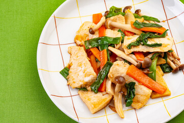 梶木のオイスターソースソース炒め