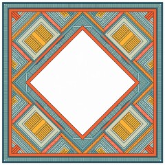 Obraz premium pattern with frame