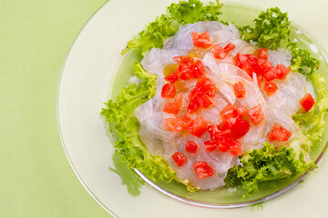 平目のカルパッチョ