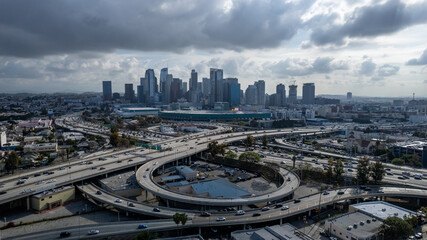 Obraz premium Los Angeles Skyline