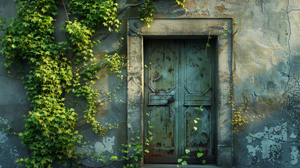 old door in the wall