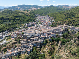 Naklejka premium Aerial View - Tursi, Italy
