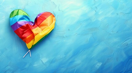 Vibrant Pride background celebrating LGBTQ icons, sleek and modern, Ai Generated