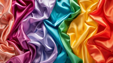 Arrange the colors in soft gradient waves, blending seamlessly across a minimalistic backdrop, Ai Generated