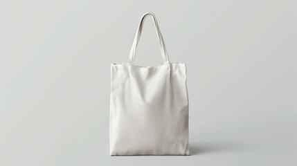 Design a stylish, durable festival tote bag with a mockup on a clean background