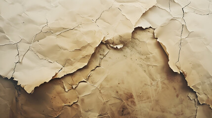 Crumpled paper texture background