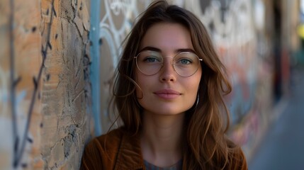 Naklejka premium beautiful young woman 