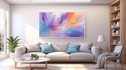 Enhance the beauty of your home with abstract canvas painting