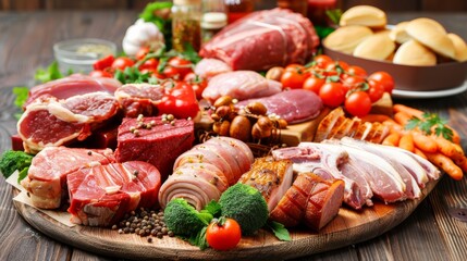 Meat Assortment for Every Taste