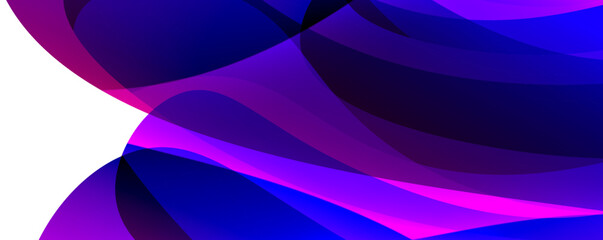 Colorful curve design concept. Vector Illustration For Wallpaper, Banner, Background, Card, Book Illustration, landing page