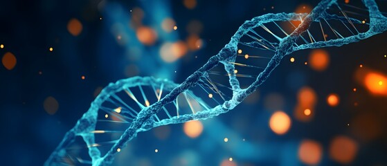 DNA gene science helix cell genetic medical biotechnology biology bio
