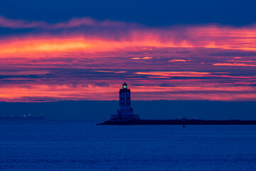 Sunrise at the Los Angeles Harbor Lighthouse
