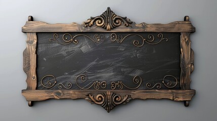 Emblem chalkboard Back