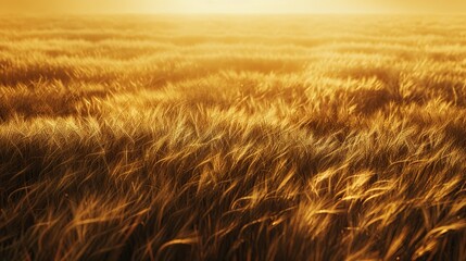 Obraz premium Endless wheat fields. sureal liminal space. 35mm Filmic. Dramatic. Canon EOS R5. uncluttered. Realistic. Peculiar. Wierd. minimal. copy space for text.
