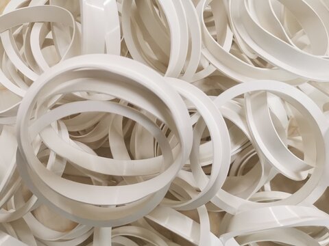 Nitrile rubber, also known as nitrile butadiene rubber, NBR, Buna-N, and acrylonitrile butadiene rubber, is a synthetic rubber derived from acrylonitrile (ACN) and butadiene. SEAL.