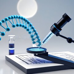 microscope and dna