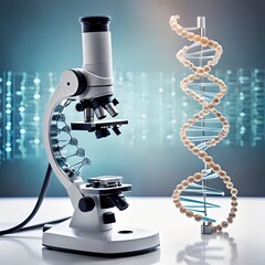 microscope and dna