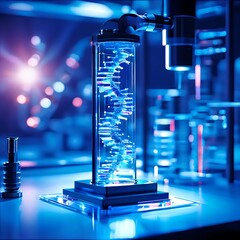 microscope and dna